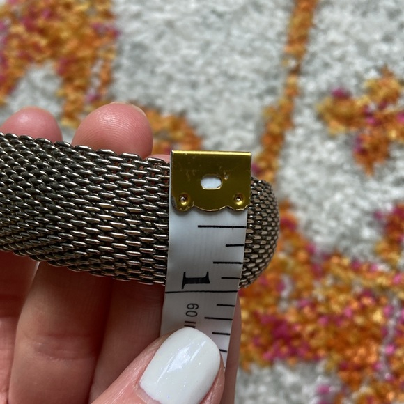 Silver Mesh Bangle - Picture 6 of 6